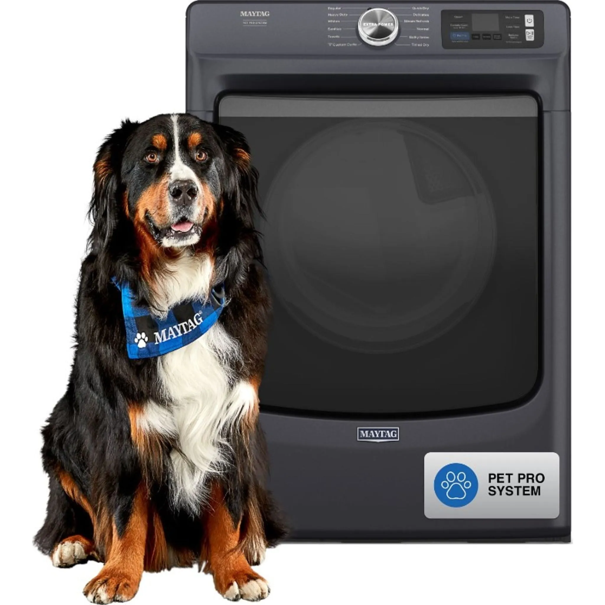 Maytag Smart Pet Pro Front Load Gas Dryer - 7.4 cu. ft. (MGD7020RF)