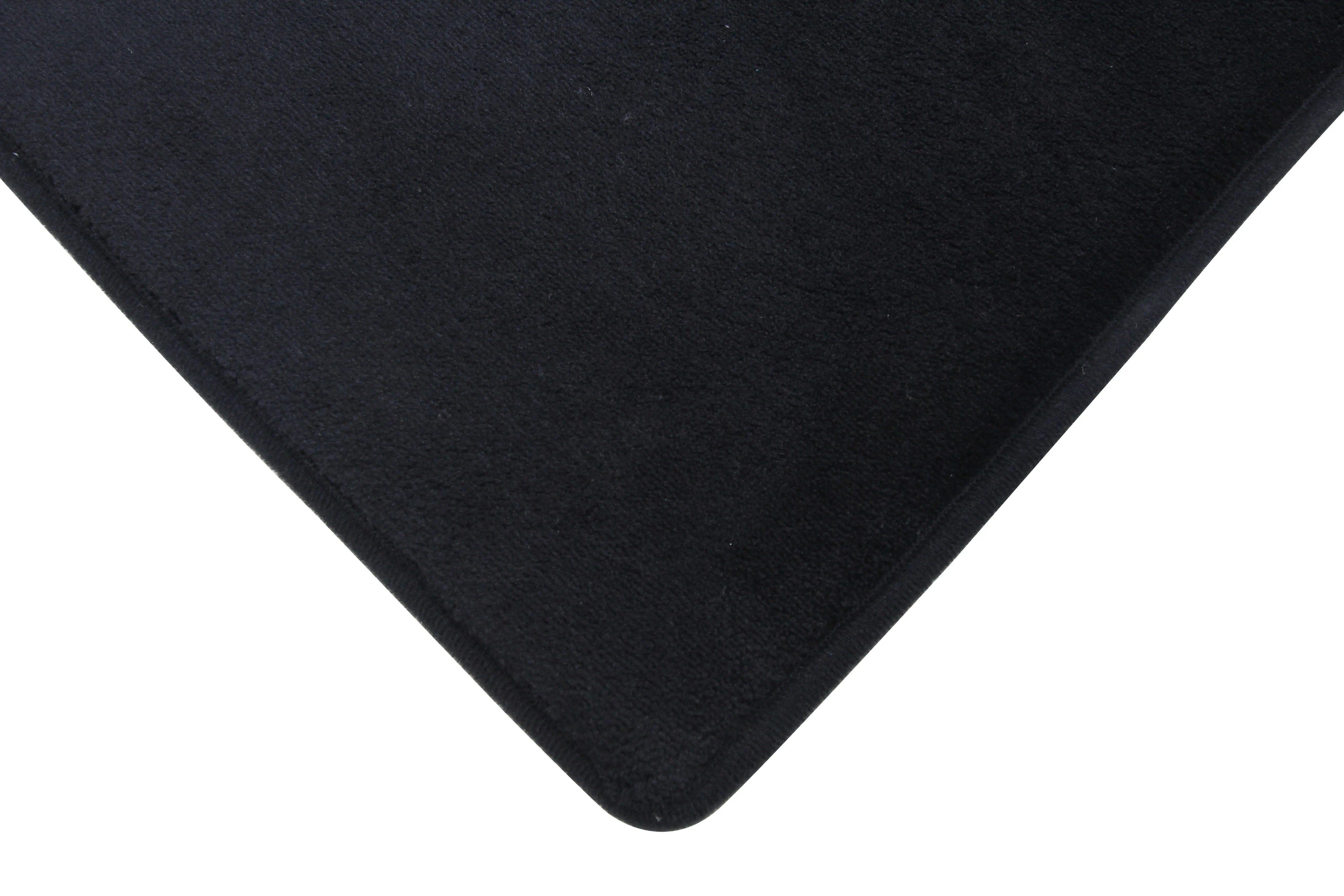 Memory Foam Area Rug, 40 x 64 in, Black