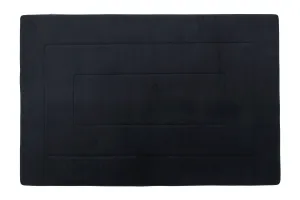 Memory Foam Area Rug, 40 x 64 in, Black