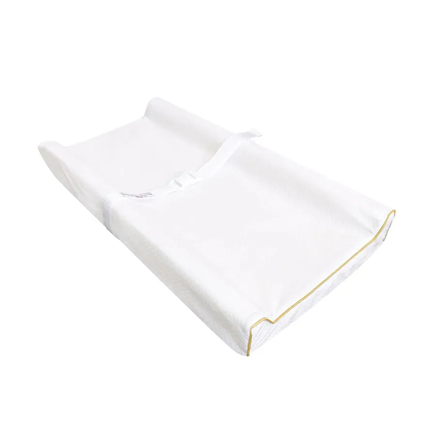 Moon - Organic Baby Changing Mat (White)