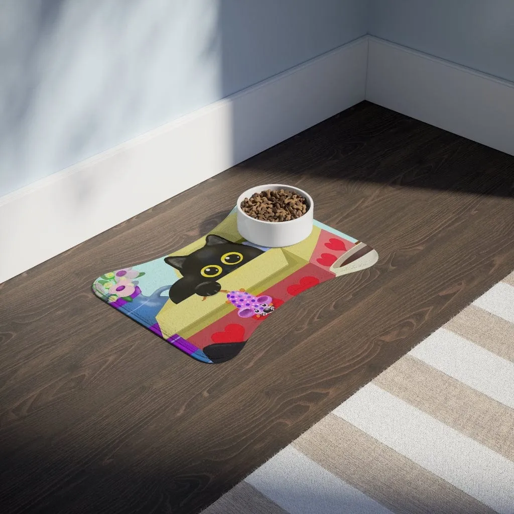 Mousey Cat Pet Feeding Mat