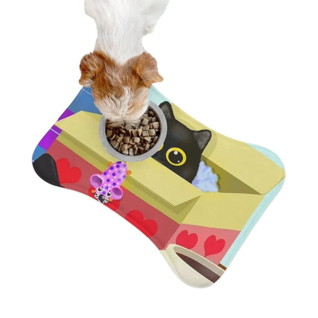 Mousey Cat Pet Feeding Mat