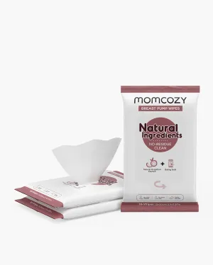 Natural Breast Pump Wipes - Safe & Convenient