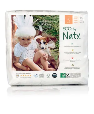 Naty Size 5 Biodegradable ECO Diapers