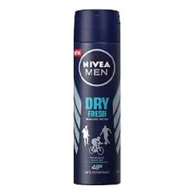 Nivea Dry Fresh Spray Male 150 ml