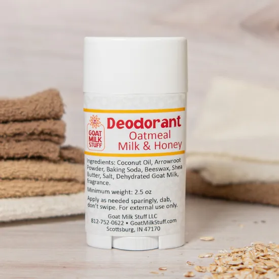 Oatmeal Milk & Honey Natural Deodorant