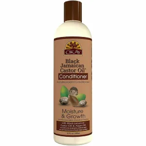 OKAY: Black Jamaican Castor Oil Moisture & Growth Conditioner 12oz