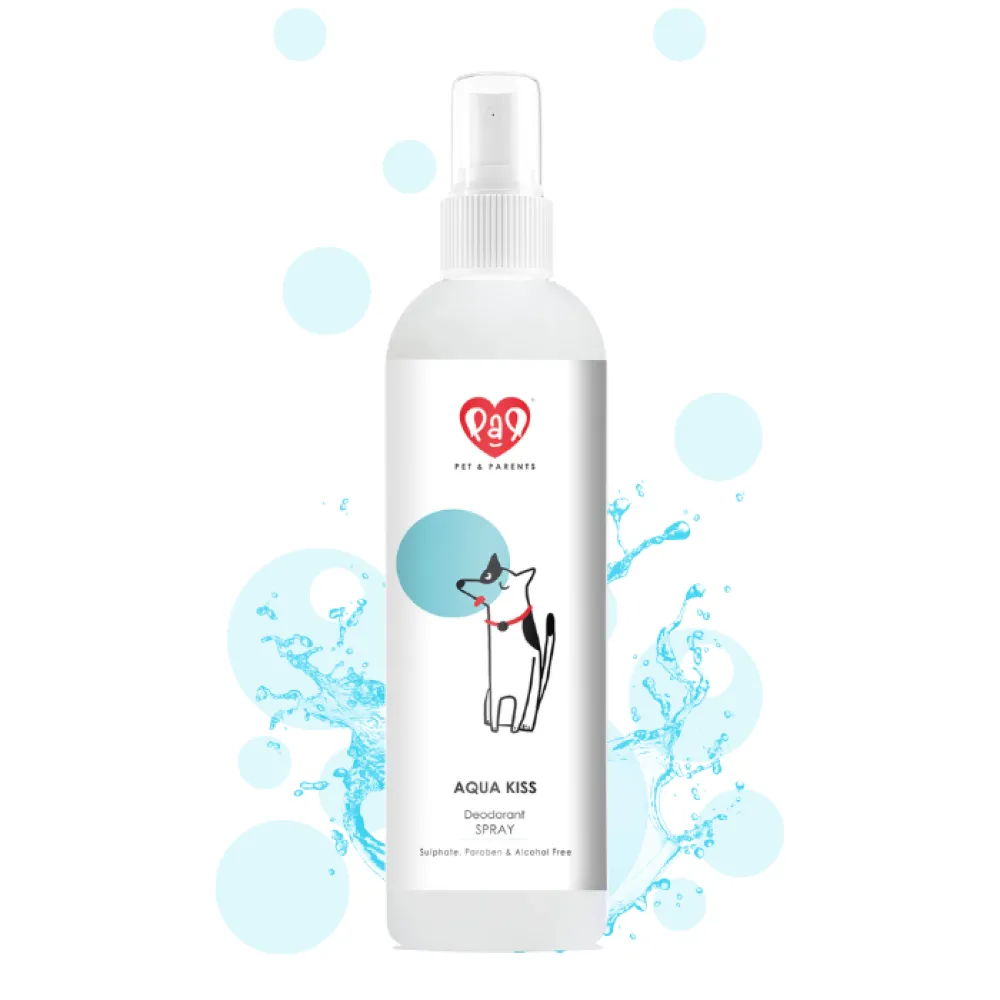 Pet And Parents Aqua Kiss Deodorant Spray for Dogs and Cats