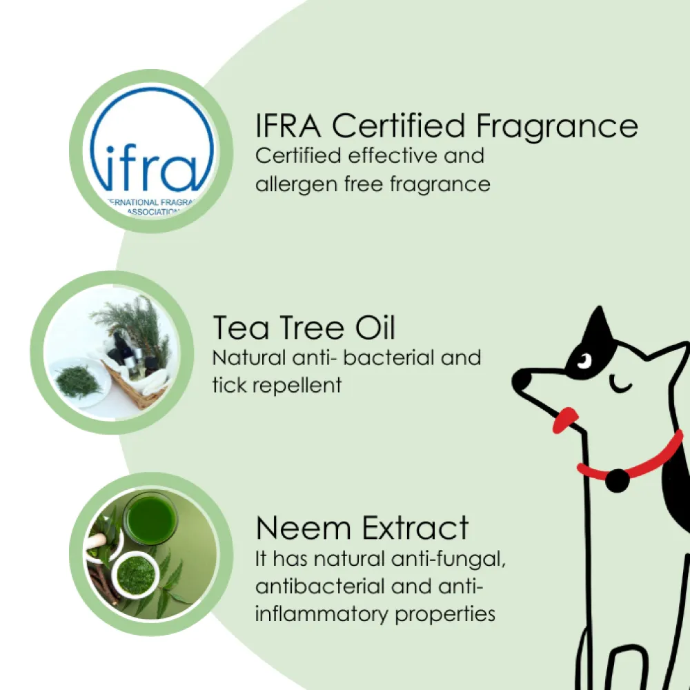 Pet And Parents Tick Repellent   Neem odour Spray for Dogs and Cats