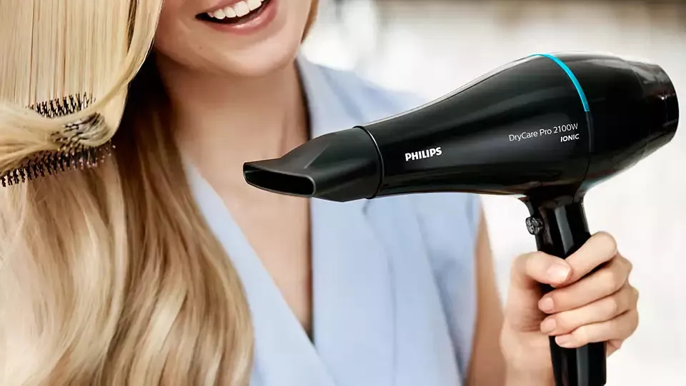 Philips, DryCare Pro Hair Dryer with Powerful AC Motor - BHD272