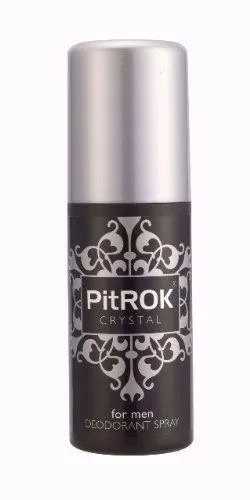 Pitrok Crystal Natural Deodorant Spray for Men