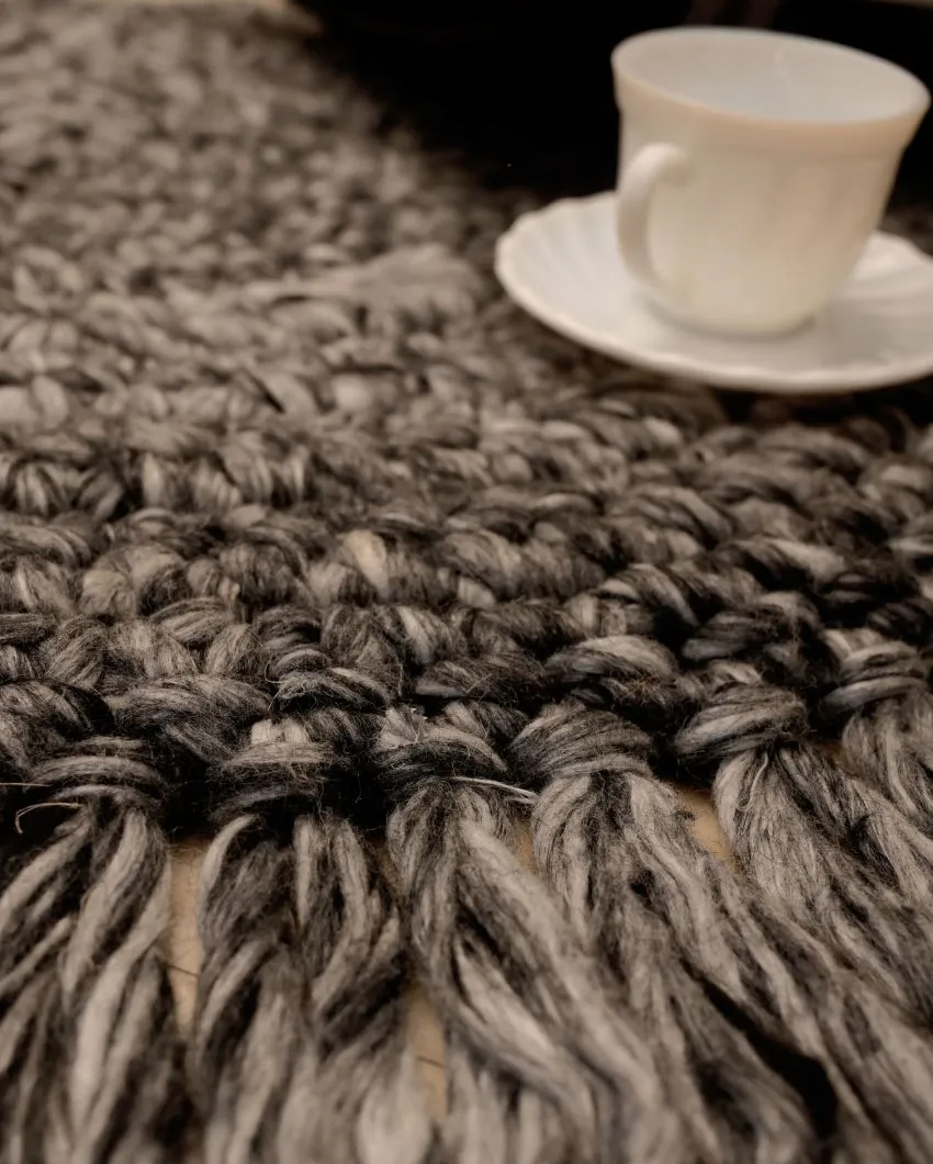 Plush Woolen Rug | 24 inches