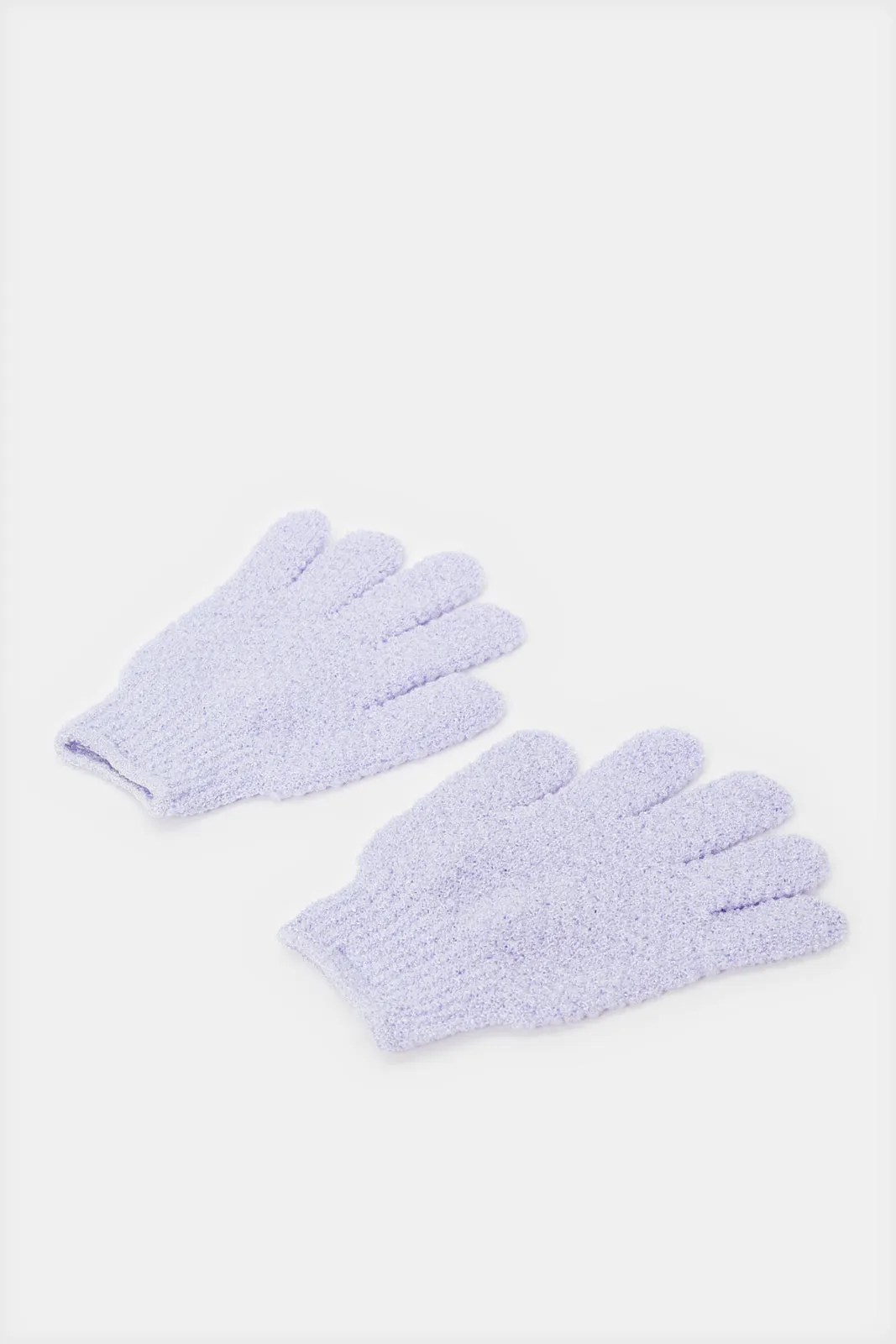 Purple Bath Gloves