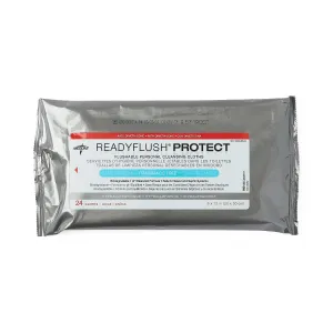 ReadyFlush Dimethicone Wipes, 9"x13"