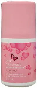 Revlon Anti-Perspirant Deodorant Roll On Pink Happiness Delicate Moments 50 ml