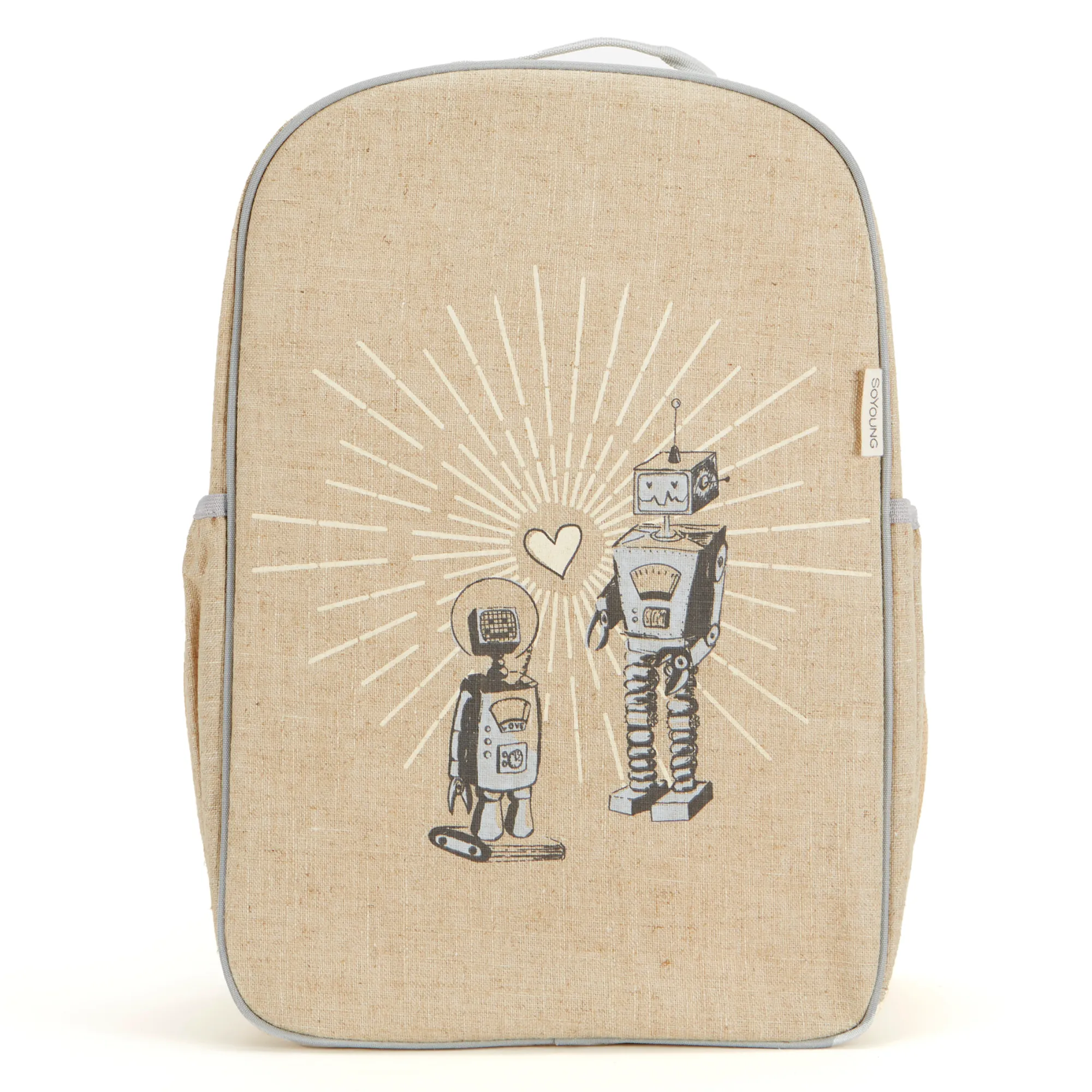 Robot Playdate Grade School Backpack