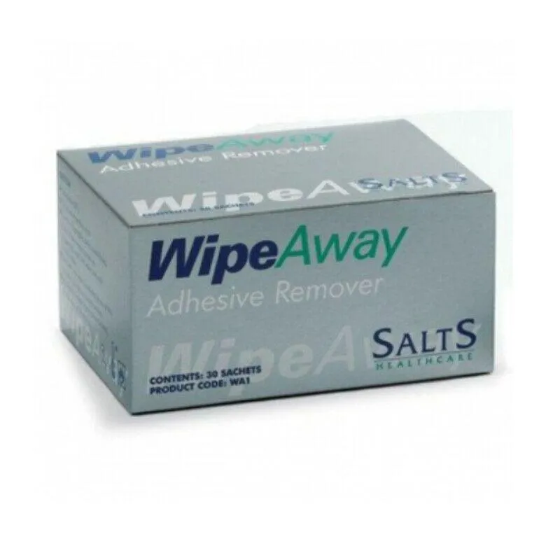 Salts Adhesive Remover Wipes Sachets x 30 (WA1)