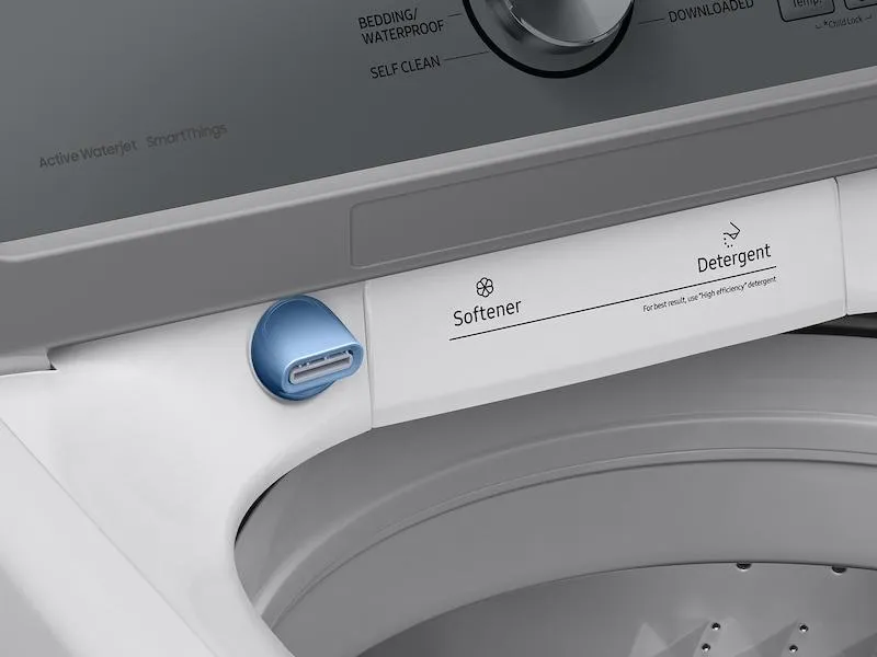 Samsung WA46CG3505AWA4 4.6 cu. ft. Large Capacity Smart Top Load Washer with ActiveWave™ Agitator and Active WaterJet in White