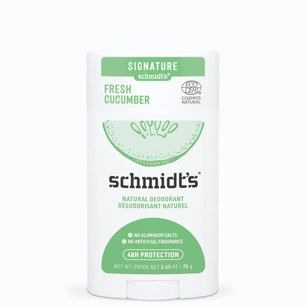 Schmidt's Natural Deodorant - Fresh Cucumber (75g)