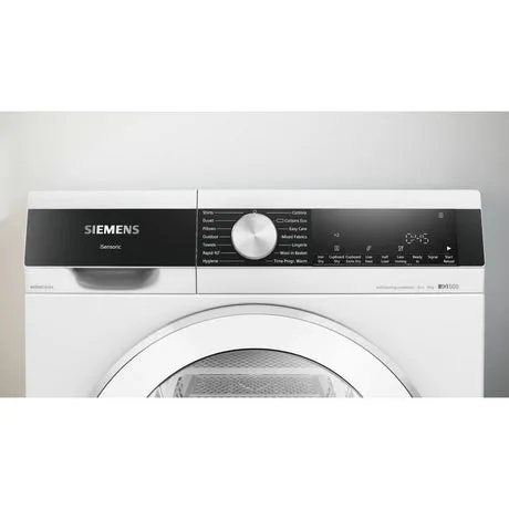 Siemens extraKlasse WQ45G2D2GB 9kg Heat Pump Tumble Dryer - White