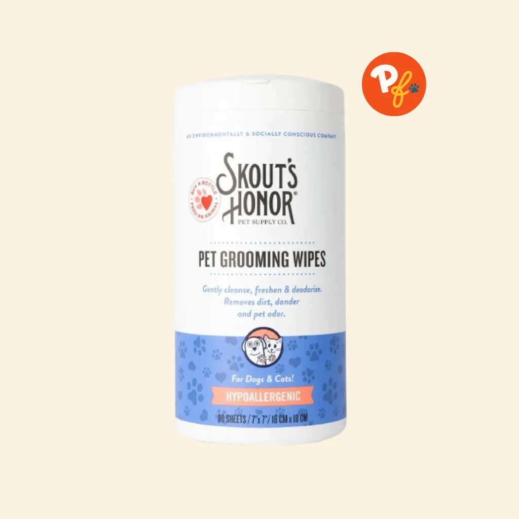 Skout's Honor Pet Grooming Wipes