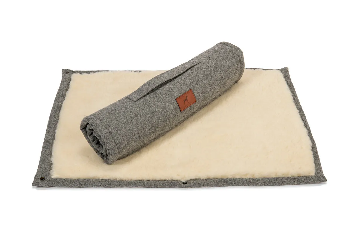 Slate Grey Dog Roll Mat