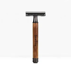 Slim Bamboo Safety Razor - Dark