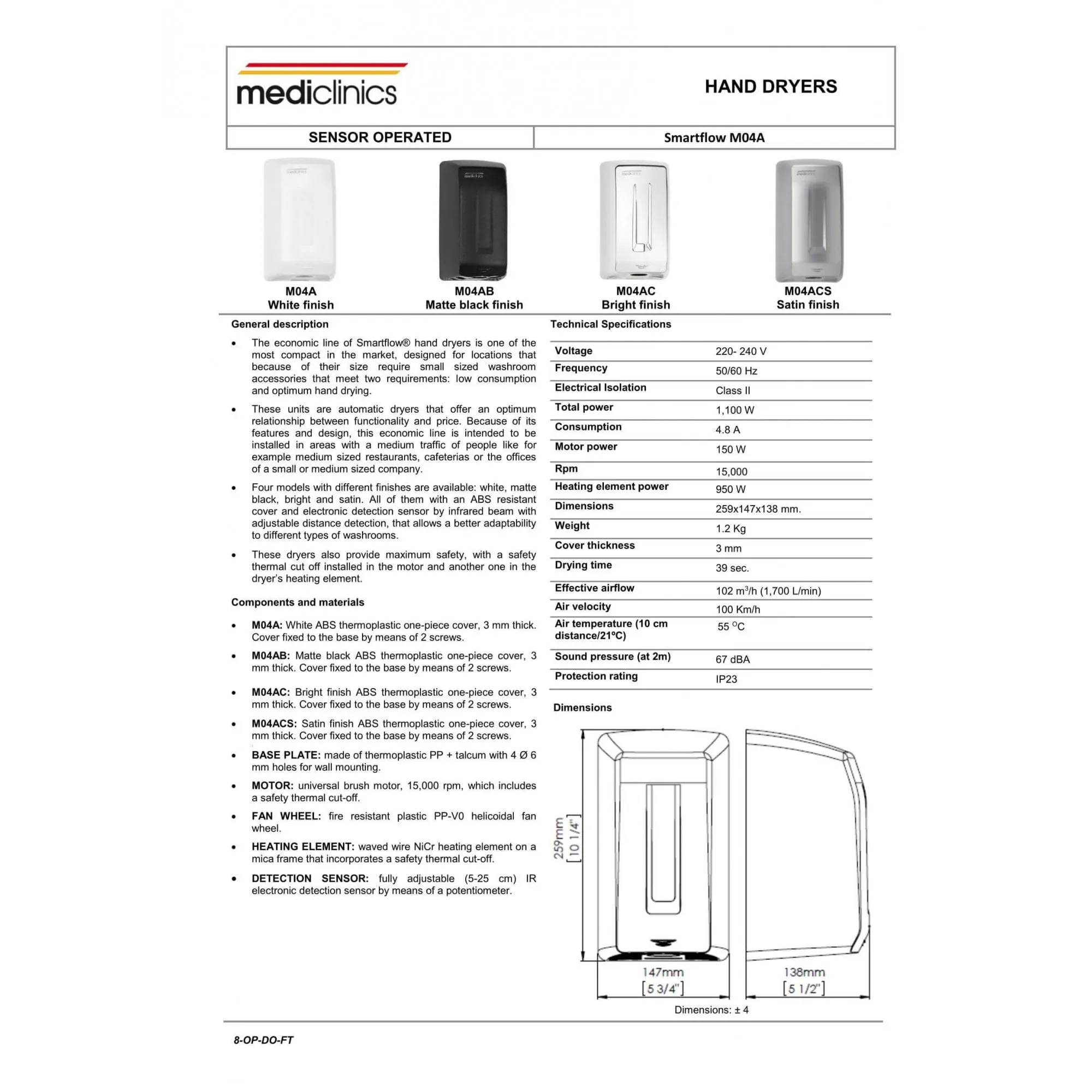 Smartflow Hand Dryer