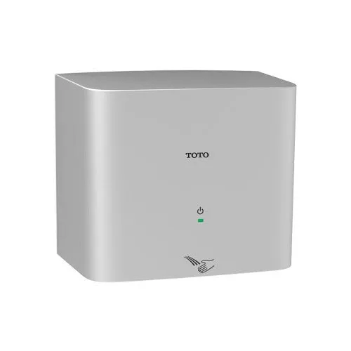 Toto Hand Dryer - HDR130#SV, TOTO Clean Dry Aluminum Compact Automatic High Speed