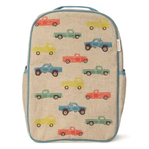 Vintage Trucks Grade School Backpack