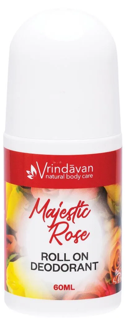 Vrindavan Roll-On Deodorant Majestic Rose - Majestic Rose