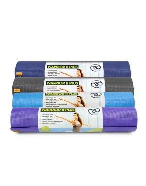 Warrior II Plus Yoga Mat - 6mm