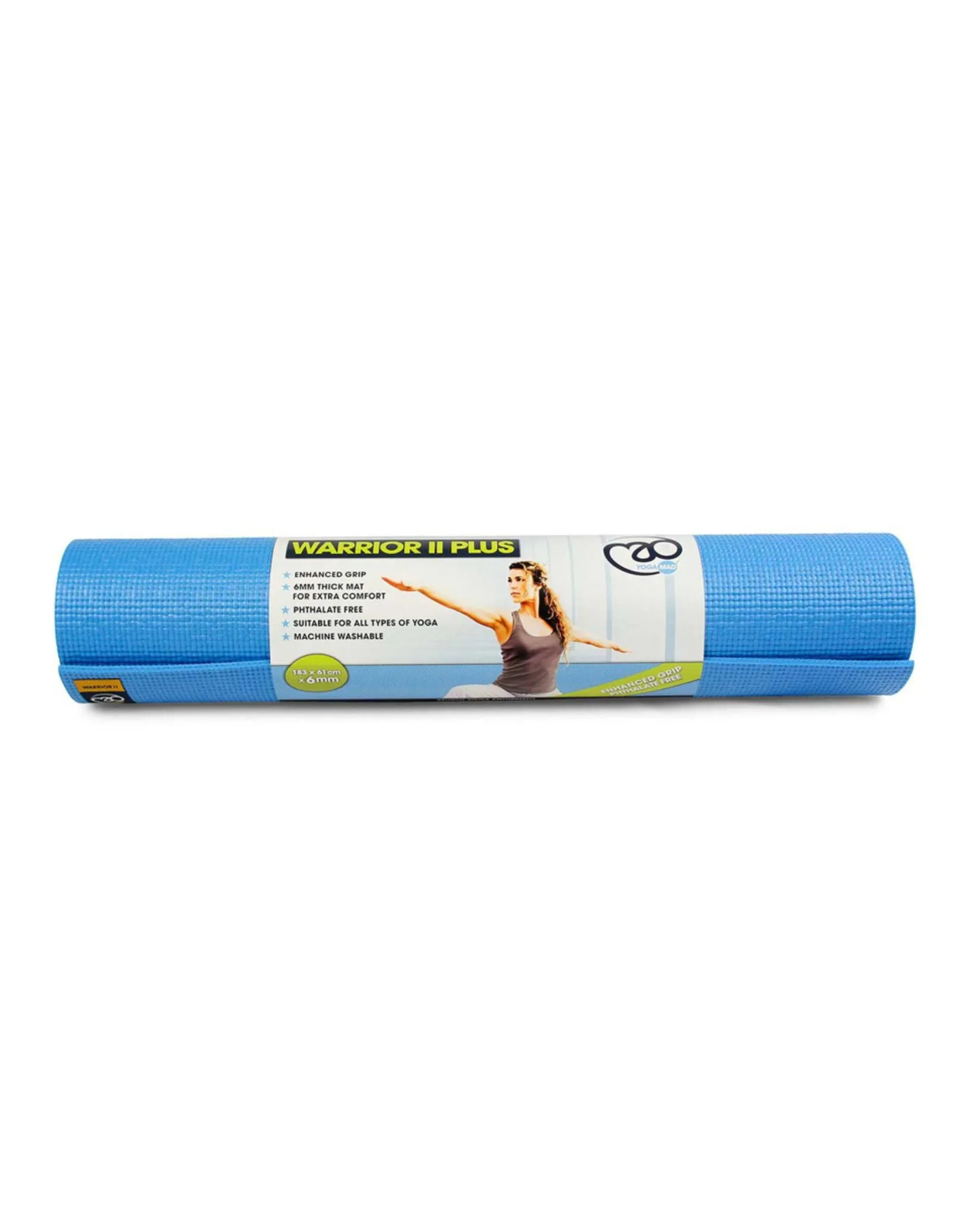 Warrior II Plus Yoga Mat - 6mm