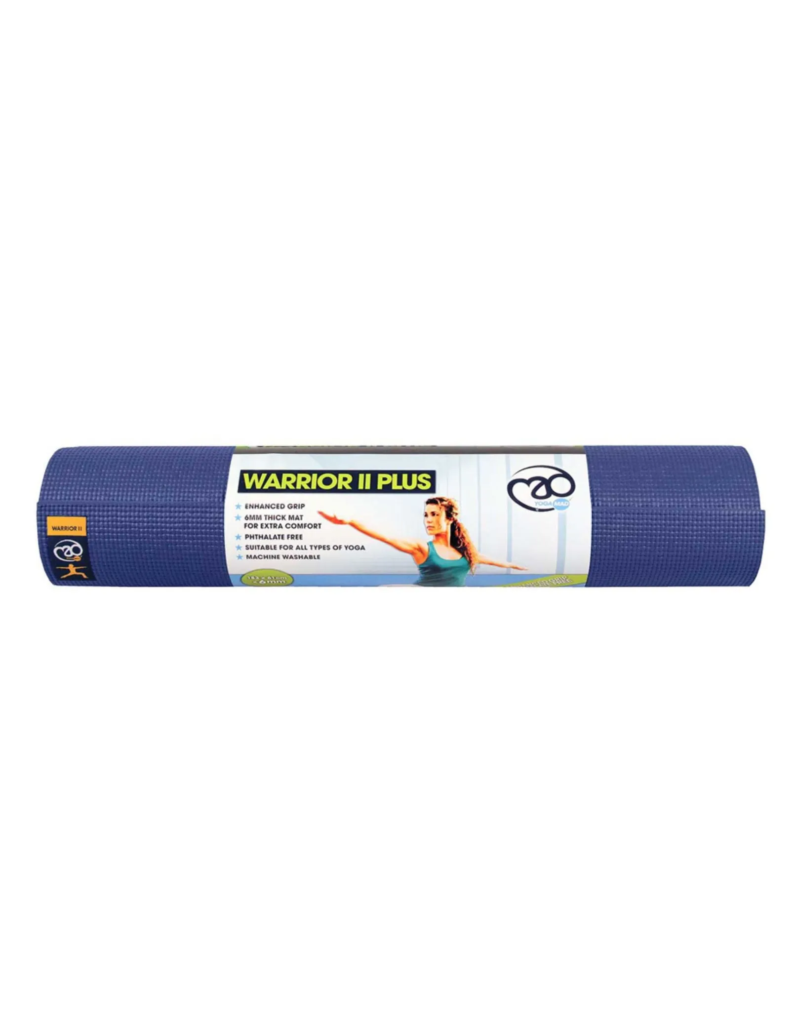 Warrior II Plus Yoga Mat - 6mm