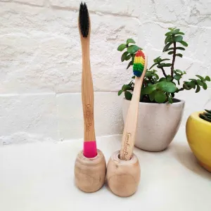 Wooden Toothbrush Holders | Multi purpose stand | Set of 2